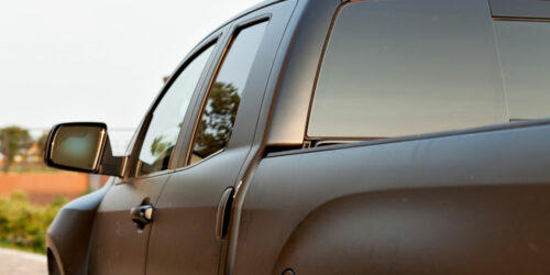 Use a tonneau cover to protect goods